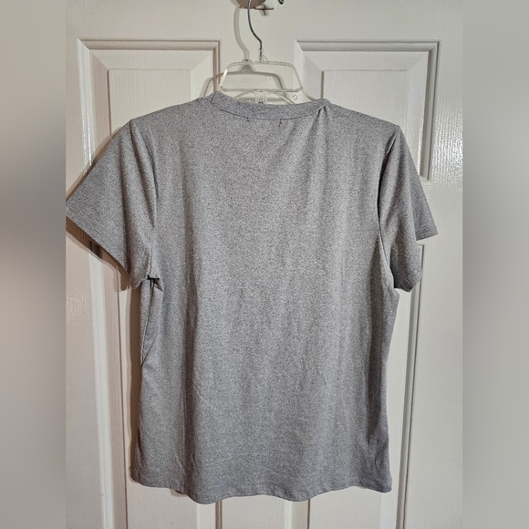 NICOLE FASHION Sequined Graphic Shirt Women Medium Paris Shopping Preppy Casual - Picture 4 of 7